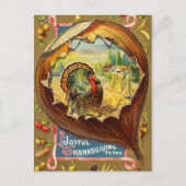  Thanksgiving Dag Turkije Briefkaart (Voorkant)