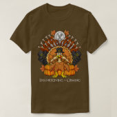 Thanksgiving Dag Turkije Troon Funny Boys Girls Ki T-shirt (Design voorkant)