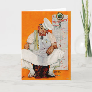 Thanksgiving dag vervagen feestdagen kaart