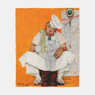 Thanksgiving dag vervagen fleece deken