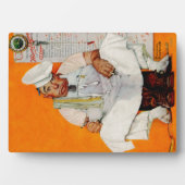 Thanksgiving dag vervagen fotoplaat (voorkant)