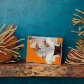 Thanksgiving dag vervagen fotoplaat (Zijkant)