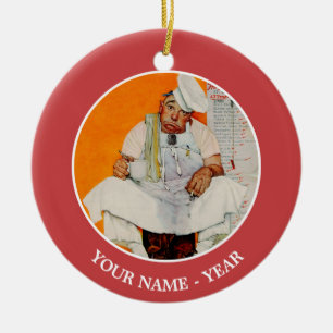 Thanksgiving dag vervagen keramisch ornament