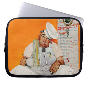 Thanksgiving dag vervagen laptop sleeve