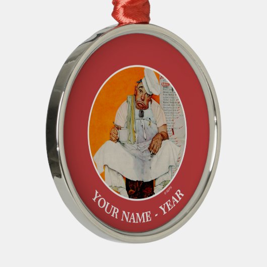 Thanksgiving dag vervagen metalen ornament (Rechts)