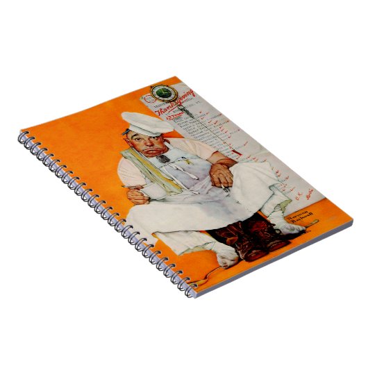 Thanksgiving dag vervagen notitieboek (Rechterzijde)