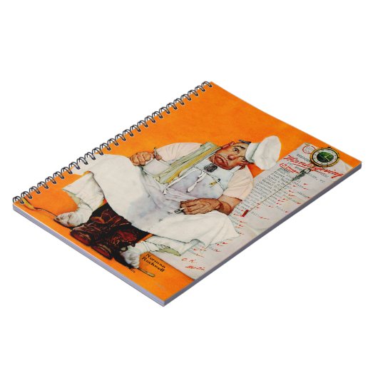 Thanksgiving dag vervagen notitieboek (Linkerzijde)