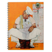 Thanksgiving dag vervagen notitieboek (Voorkant)