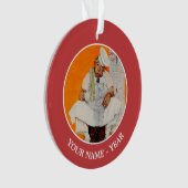 Thanksgiving dag vervagen ornament (voorkant)