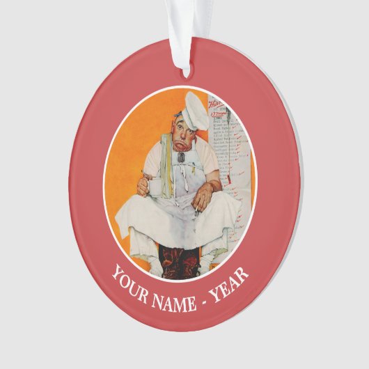 Thanksgiving dag vervagen ornament (voorkant)