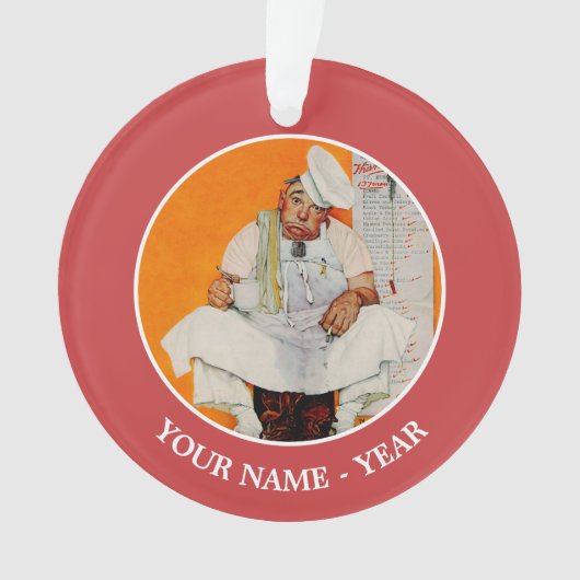 Thanksgiving dag vervagen ornament (voorkant)