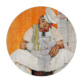 Thanksgiving dag vervagen snijplank (Voorkant)