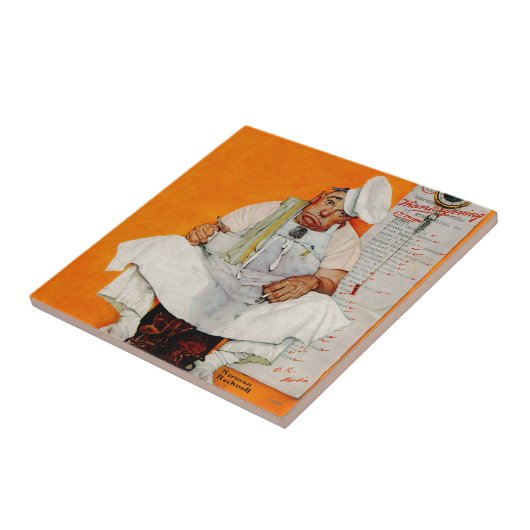 Thanksgiving dag vervagen tegeltje (Zijkant)