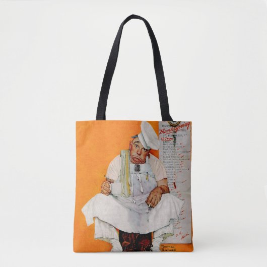 Thanksgiving dag vervagen tote bag (Voorkant)