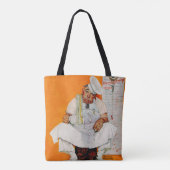 Thanksgiving dag vervagen tote bag (Achterkant)