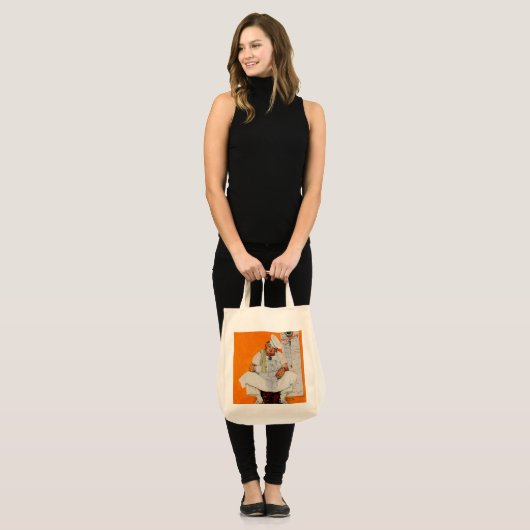 Thanksgiving dag vervagen tote bag (Voorkant (model))