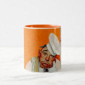 Thanksgiving dag vervagen tweekleurige koffiemok (Center)