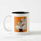 Thanksgiving dag vervagen tweekleurige koffiemok (Links)