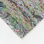 Thanksgiving Dag Wilde Kalkoenen in een open veld Fleece Deken (Hoek)