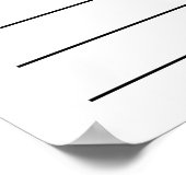 Thanksgiving Dankbaar Dankbaarheid Activiteit Post Poster (Hoek)