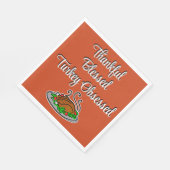 Thanksgiving dankbaar gezegend Turkije geobsedeerd Servet (Hoek)