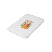 Thanksgiving dankbaar Grateful Blessed Badmat (Gekanteld)