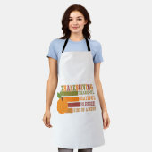 Thanksgiving dankbaar Grateful Blessed Schort (Gedragen)