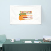 Thanksgiving dankbaar Grateful Blessed Spandoek (Beurs)