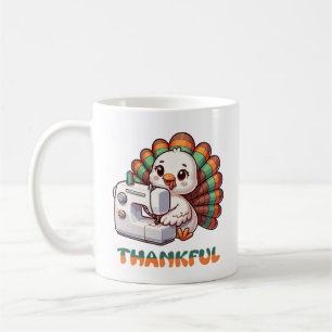 Thanksgiving Dankbaar Herfst Vakantie Seizoen Turk Koffiemok