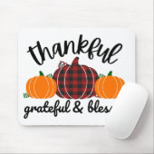 Thanksgiving dankbaar muismat (Met muis)