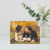 Thanksgiving Dankbaar Schrift Foto Ansichtkaart Briefkaart (Staand voorkant)