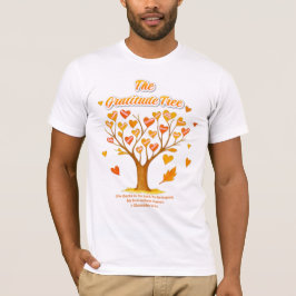 Thanksgiving Dankbaarheid Bella+Canvas Kort T-shir T-shirt
