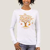 Thanksgiving Dankbaarheid Bella+Canvas T-shirt (Voorkant volledig)