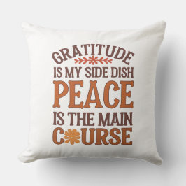 Thanksgiving Dankbaarheid & Vrede Custom Kussen