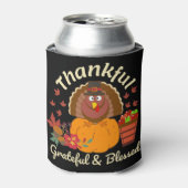 Thanksgiving dankbare grateful & Blessed Blikjeskoeler (Blikje Voorkant)