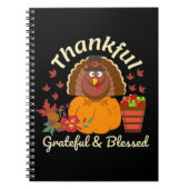 Thanksgiving dankbare grateful & Blessed Notitieboek (Voorkant)