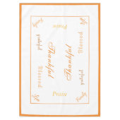 Thanksgiving Dankbare Tafelkleed (Voorkant)