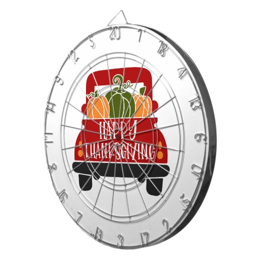 Thanksgiving Dartbord (Voorkant Rechts)
