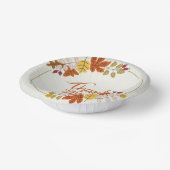 Thanksgiving Day Bowls voor familie Papieren Kommen (Gebogen)