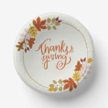 Thanksgiving Day Bowls voor familie