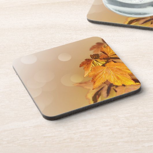 Thanksgiving Day Cork Onderzetter (Linkerzijde)