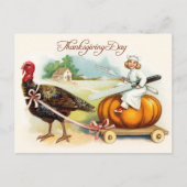 Thanksgiving day feestdagenkaart (Voorkant)