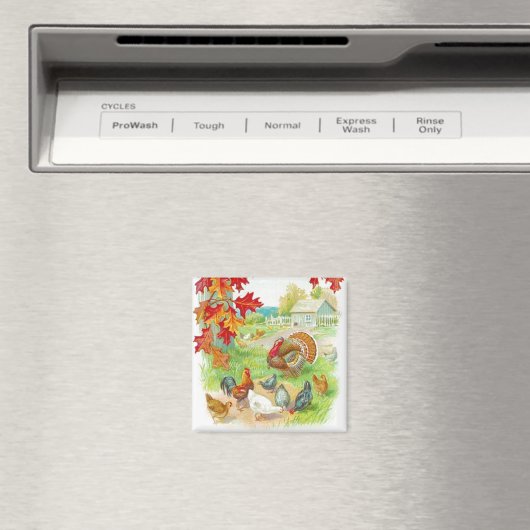 Thanksgiving Day Magnet (Insitu (Vaatwasser))