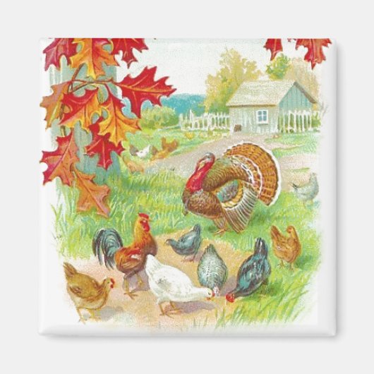 Thanksgiving Day Magnet (Voorkant)