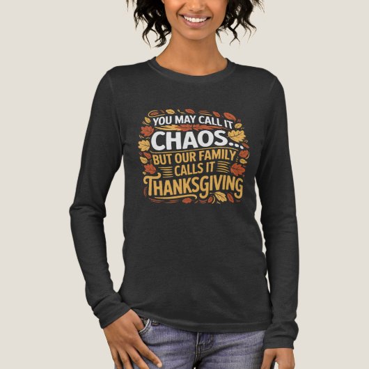 thanksgiving day outfits Tri-Blend shirt (Voorkant)