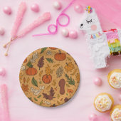 Thanksgiving Day_ papieren borden Papieren Bordje (Feest)