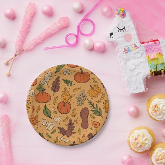 Thanksgiving Day_ papieren borden Papieren Bordje (Feest)