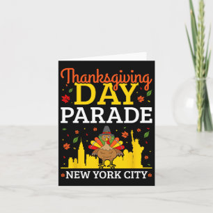 Thanksgiving Day Parade in New York Kaart