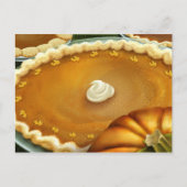 Thanksgiving Day Pumpkin Pie Briefkaart (Voorkant)