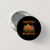Thanksgiving De eenmaalmaaltijd Ronde Button 3,2 Cm (Voorkant /achterkant)
